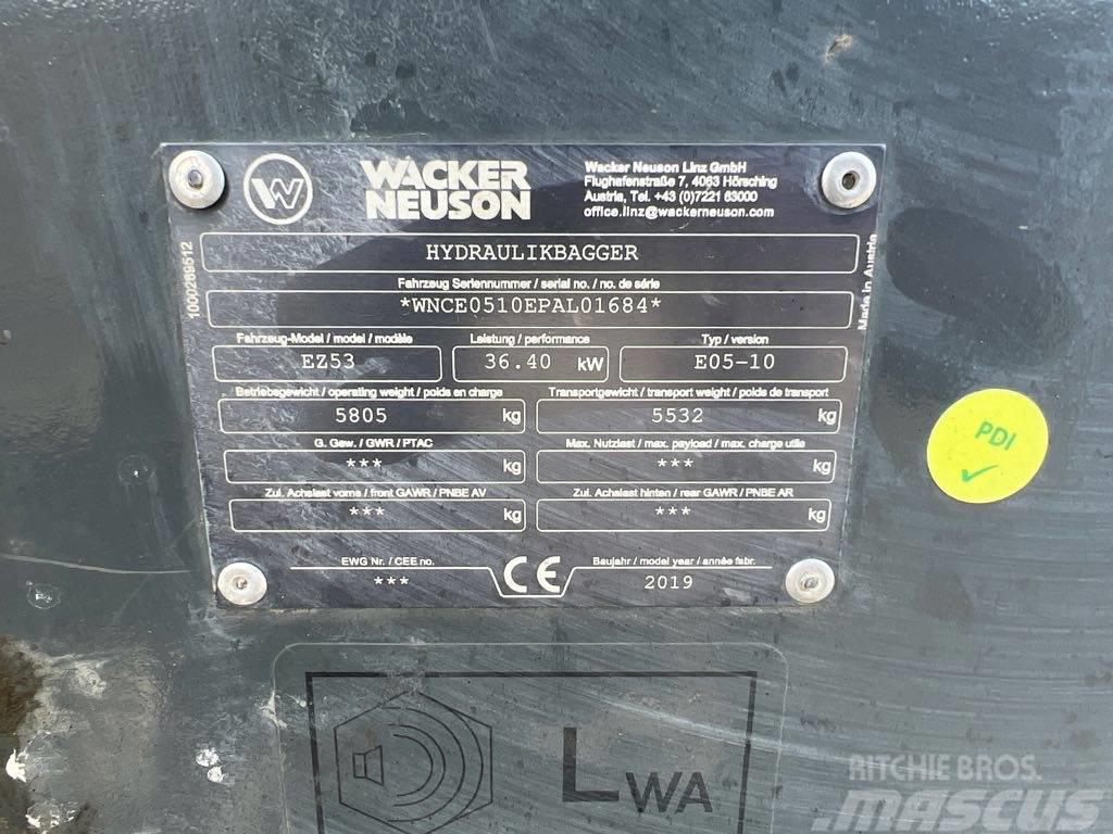 Wacker Neuson EZ53 Kāpurķēžu ekskavatori