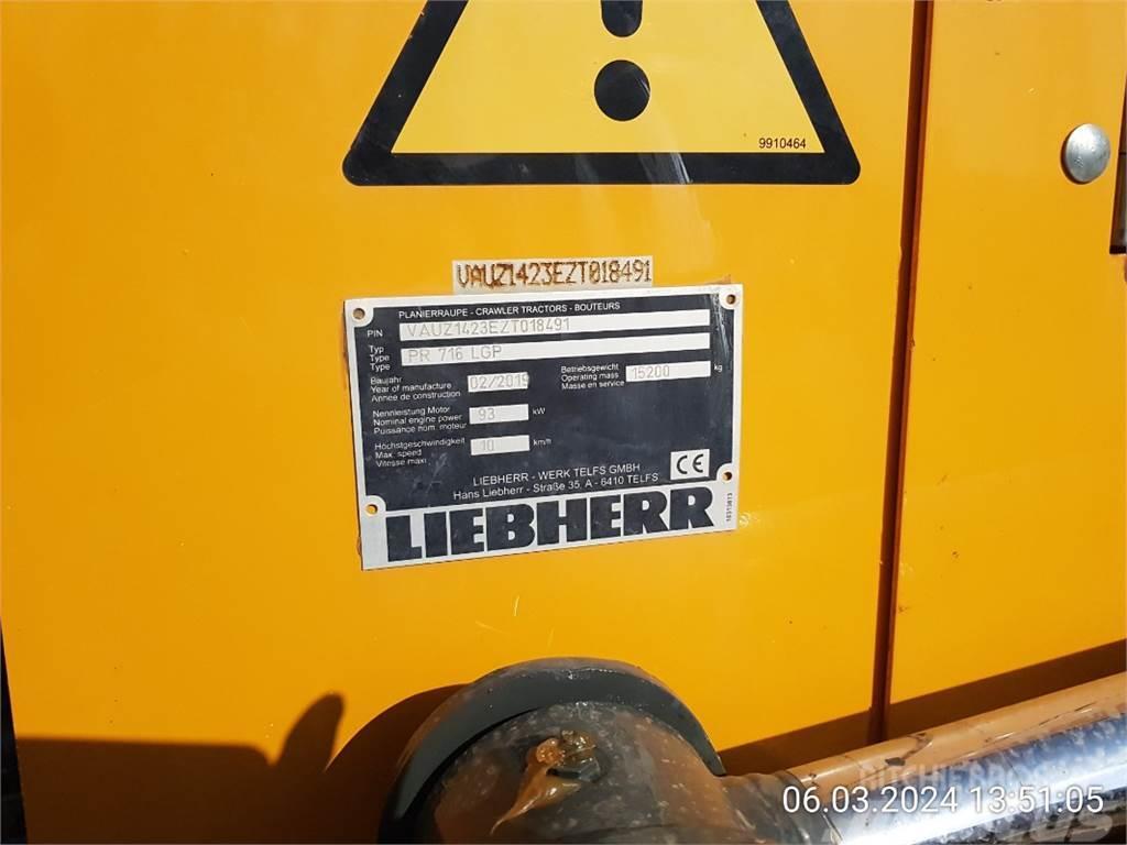 Liebherr PR716 LGP Kāpurķēžu buldozeri