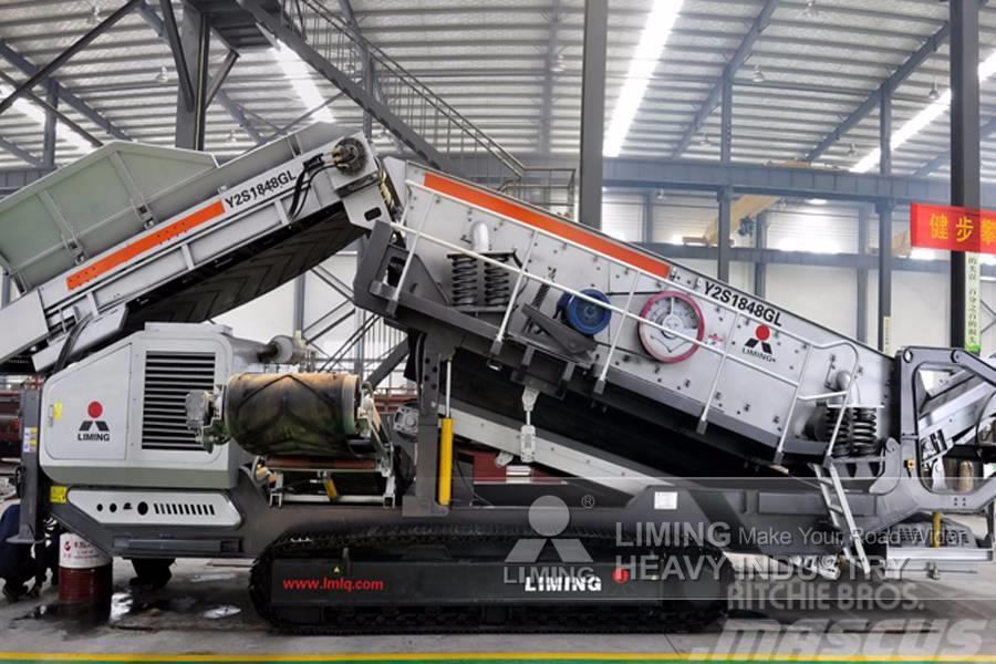 Liming Crawler type Mobile Crushing Plant Rūpnīcas