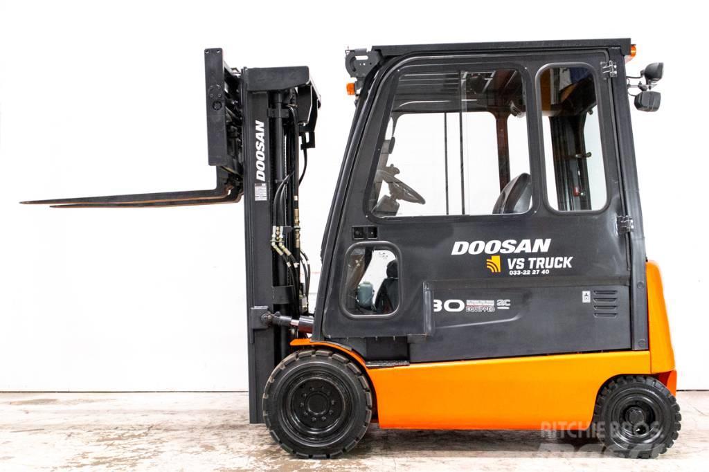 Doosan B30X, 3-tons motviktstruck med låga timmar Elektriskie iekrāvēji