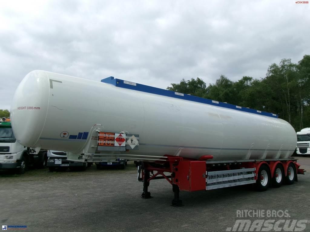 Feldbinder Fuel tank alu 44.6 m3 + pump Autocisternas