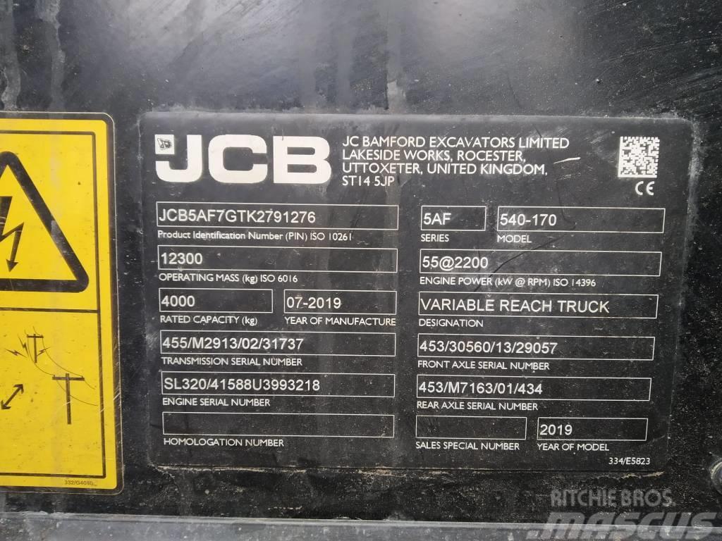 JCB 540-170 (220044 Z) Teleskopiskie manipulatori