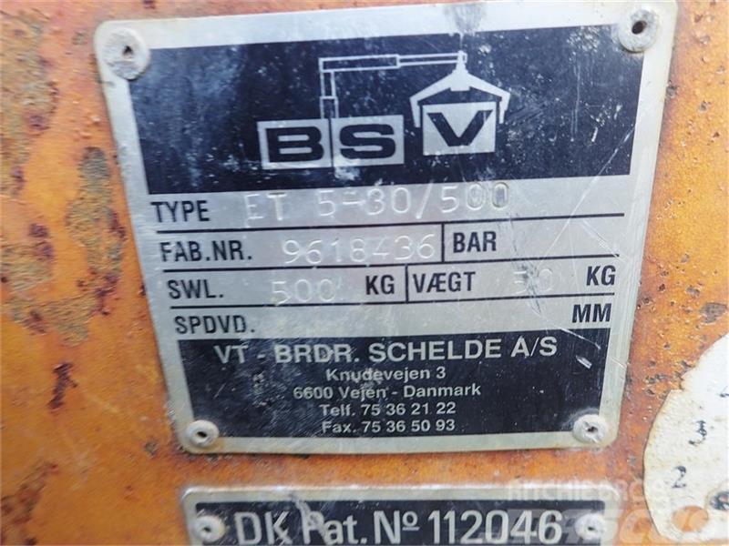 BSV Element tang 30 cm Type ET 5-30/500 Pacēlāju/krānu aprīkojums