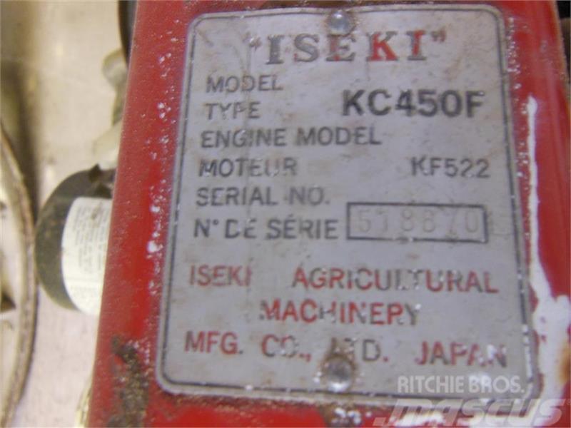 Iseki KF522 med kost Kompaktie traktori