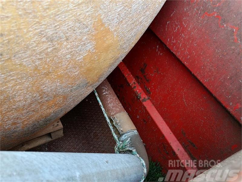Tunetank 20m3, 12 ton Glasfibersilo Tvertņu izkraušanas aprīkojums