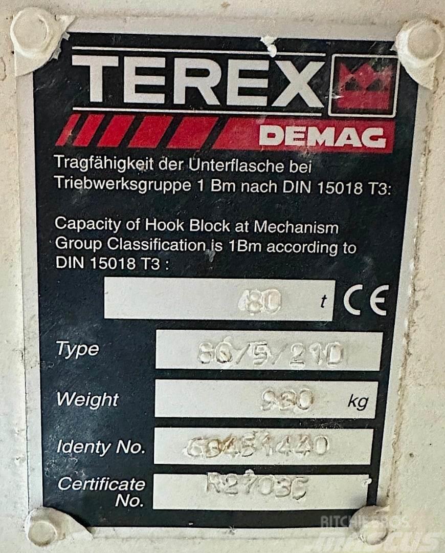 Terex Demag R27035 Pacēlāju/krānu aprīkojums