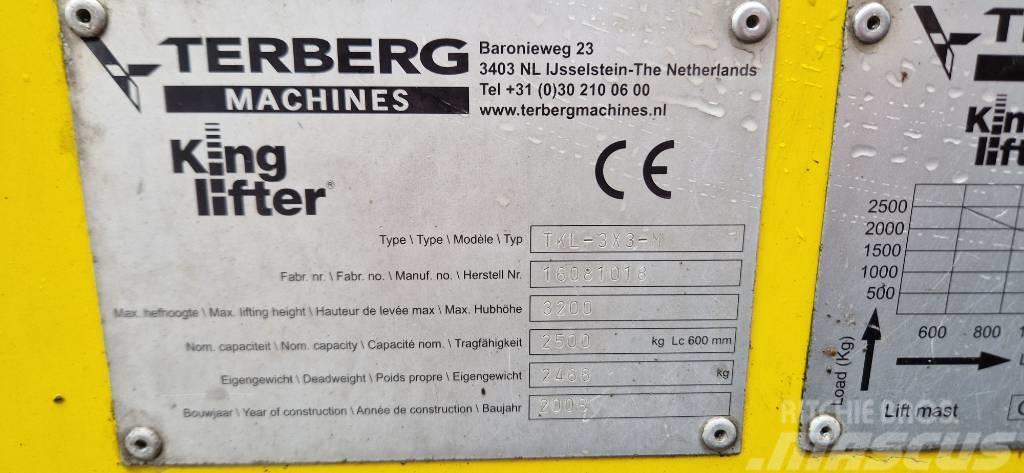 Terberg tkl 3x3 m Kravas mašīnām piestiprināmie pacēlāji