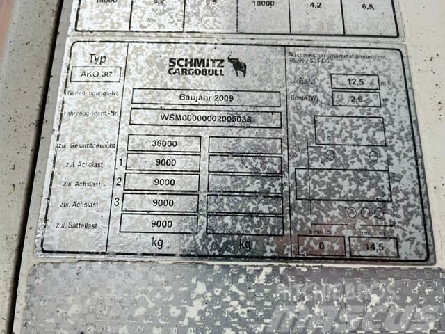 Schmitz Cargobull AKO 36 THERMOKING / BOX L=12367 mm Treileri ar ar temperatūras kontroli