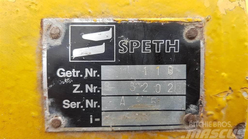 Speth 110/85202 - Axle/Achse/As Asis