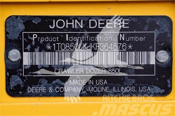 John Deere 850L LGP Kāpurķēžu buldozeri