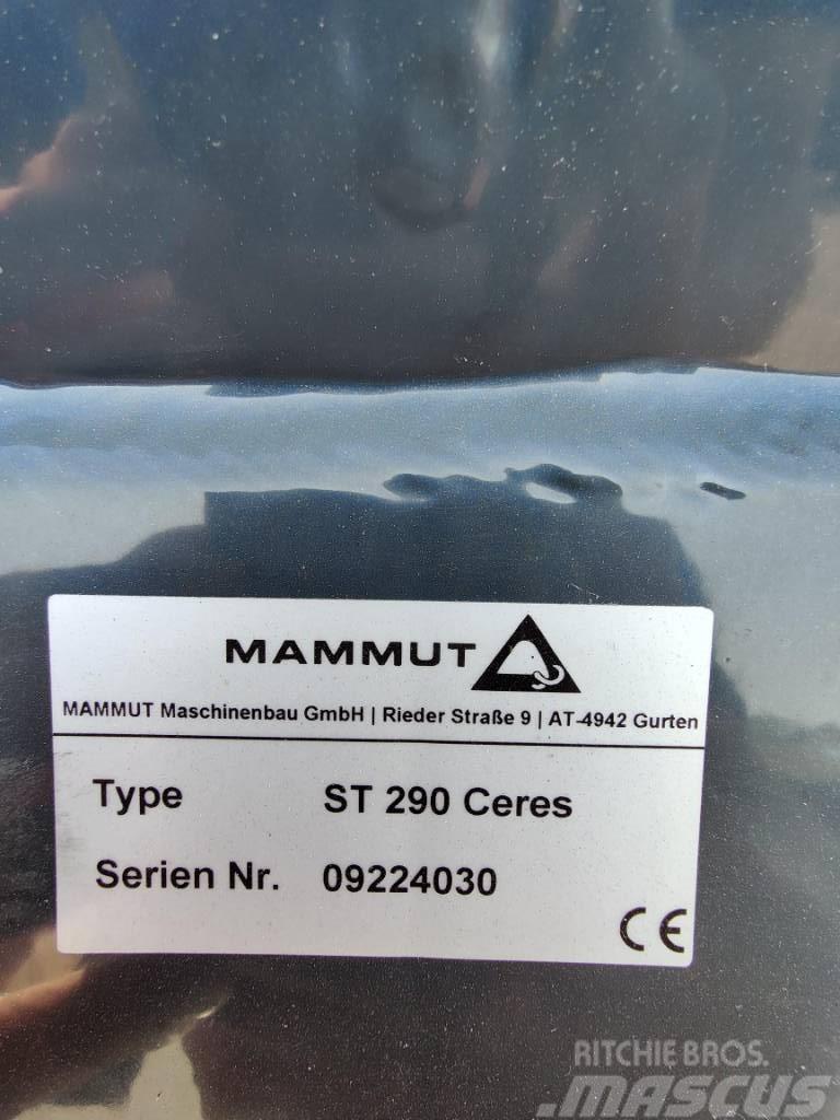 Mammut ST 290 Ceres Cits lopbarības novācēju, kombainu aprīkojums