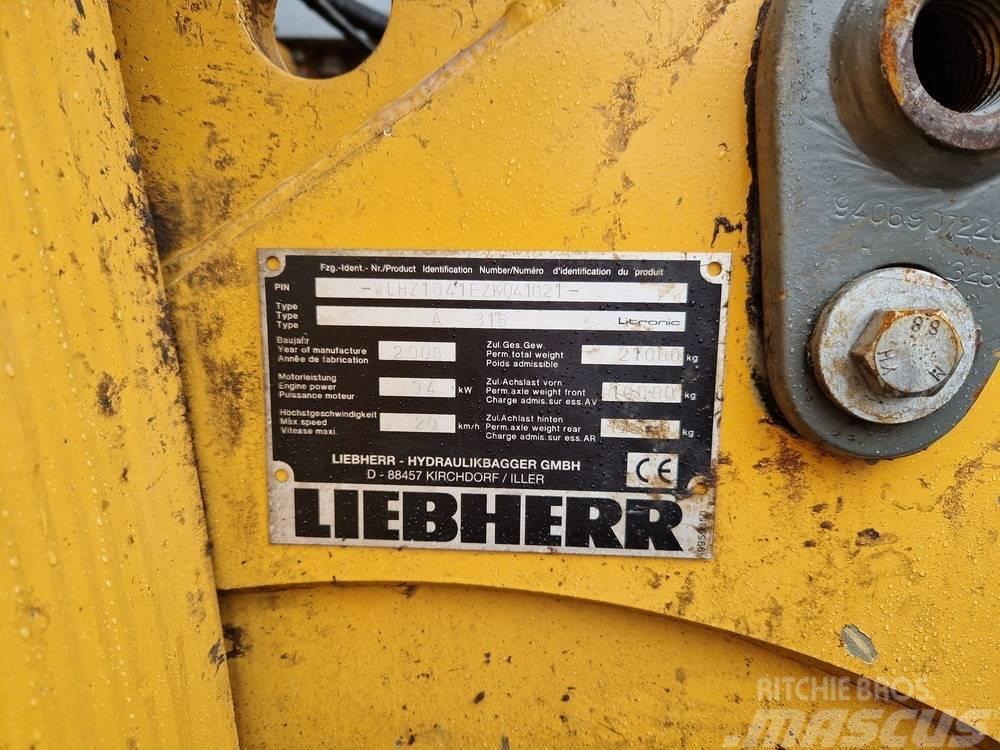 Liebherr A 316 Litronic Industriālie iekrāvēji