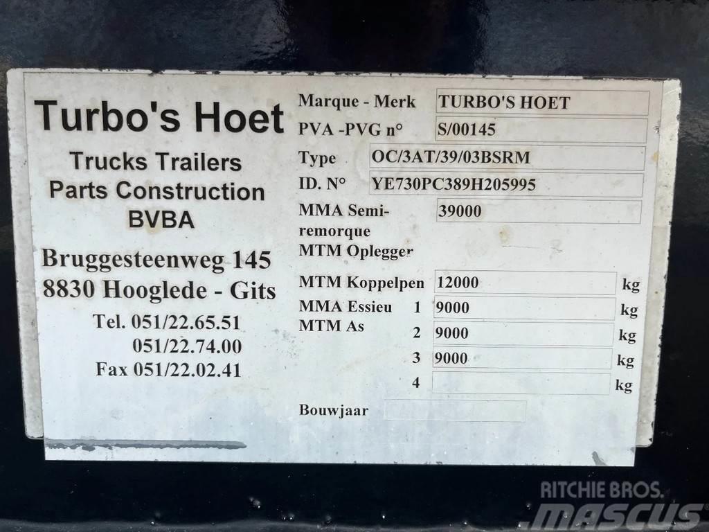  Turbo'sHoet 1x20ft - BPW - ADR(FL,AT,OX) - Perfect Konteinertreileri