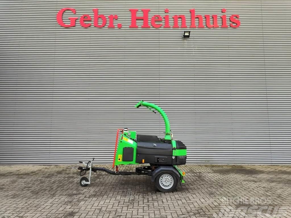 Greenmech QC0160TT German Machine! Koksnes šķeldotāji
