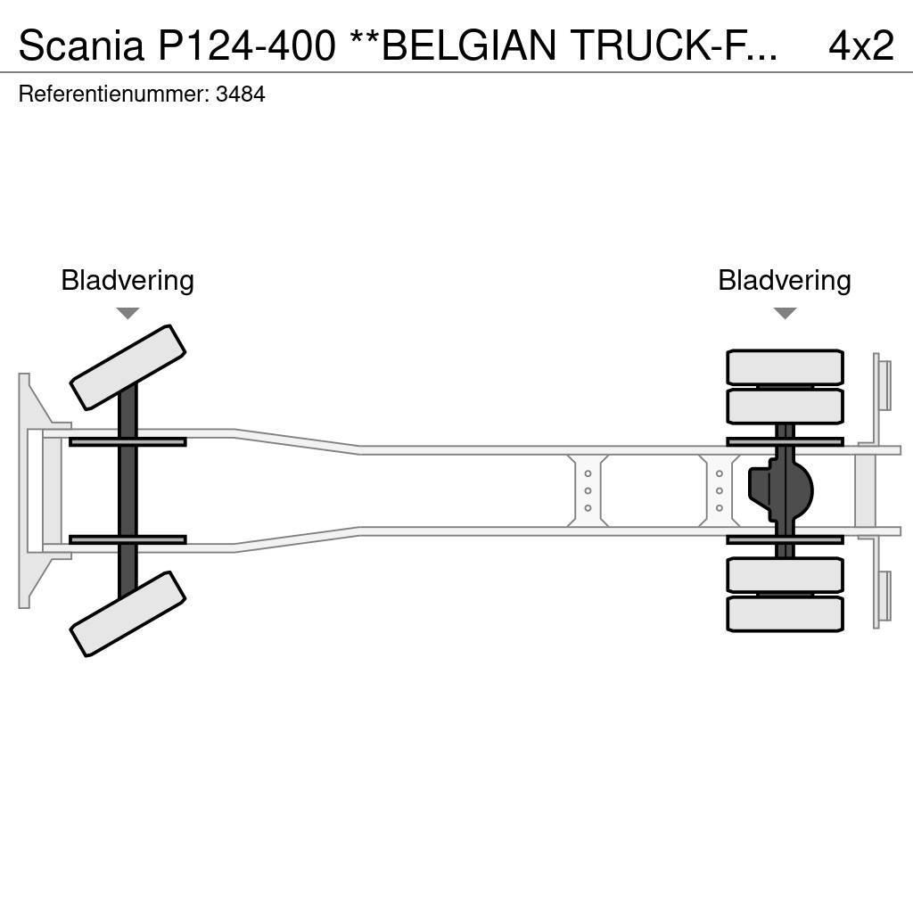 Scania P124-400 **BELGIAN TRUCK-FULL STEEL** Pašizgāzējs