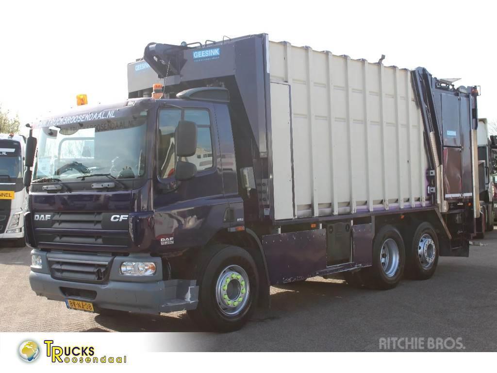 DAF CF 75 .250 + euro 5 + 6X2 Atkritumu izvešanas transports