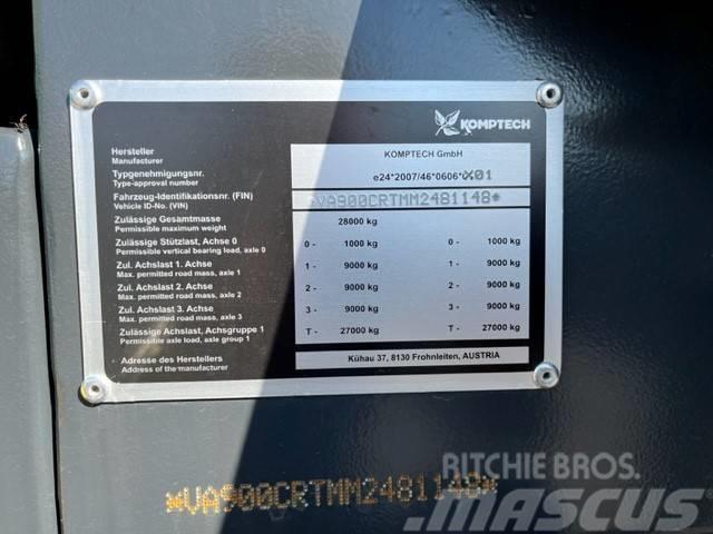 Komptech Terminator 5000S (ab 10.000 €/M bei Verfügbarkeit) Atkritumu smalcinātāji