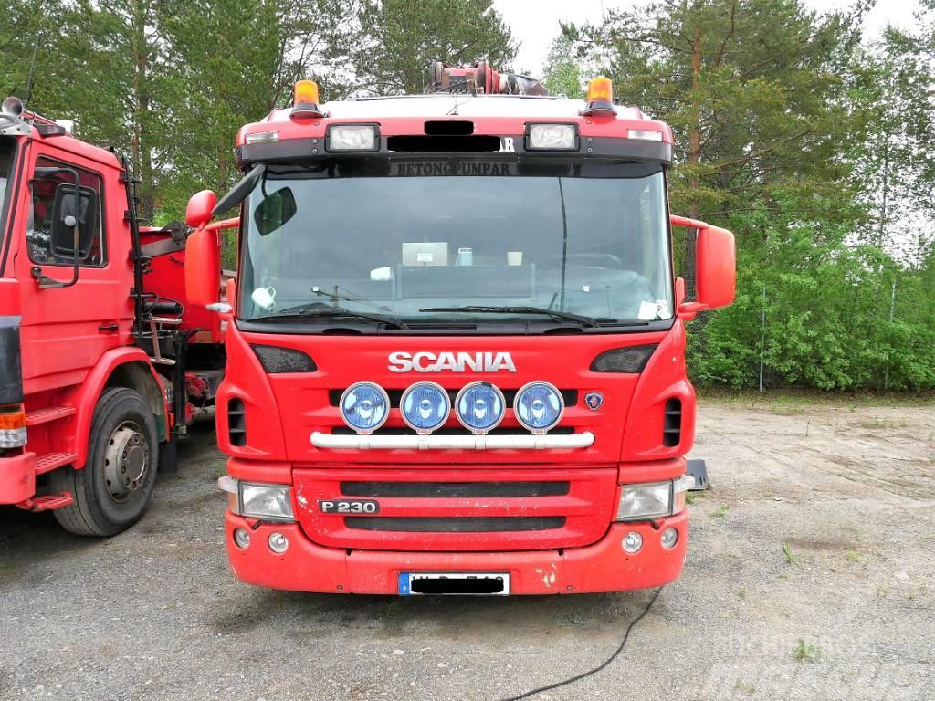 Scania P230 4x2 4x2 Kravas mašīna- betona sūknis