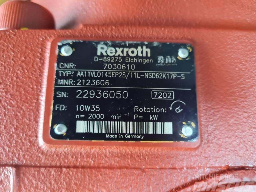 Rexroth A11VLO145EP2S/11L-NSD62K17P-S Harvesteri