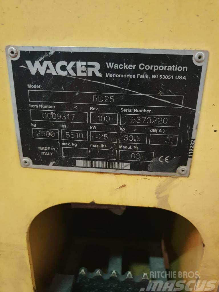 Wacker Neuson RD 25 Citi veltņi