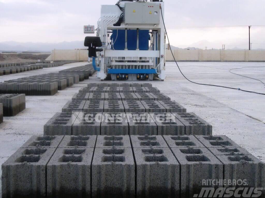 Constmach Portable Concrete Block Making Machine Akmens/betona mašīnas