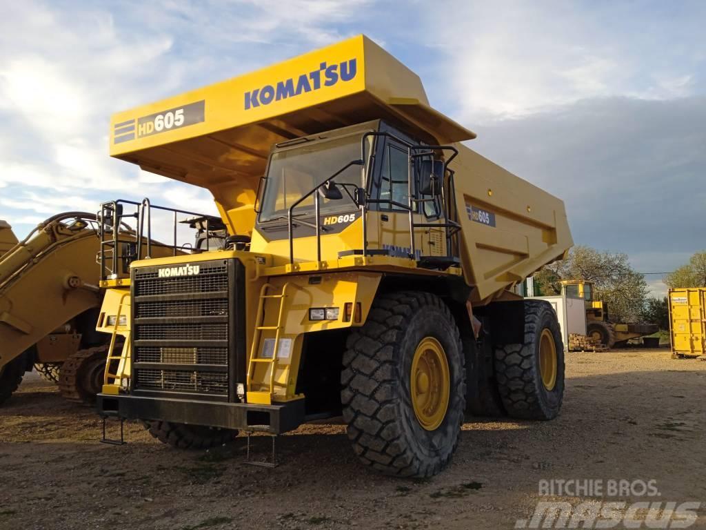 Komatsu HD 605-7E0 Karjeras kravas automašīnas