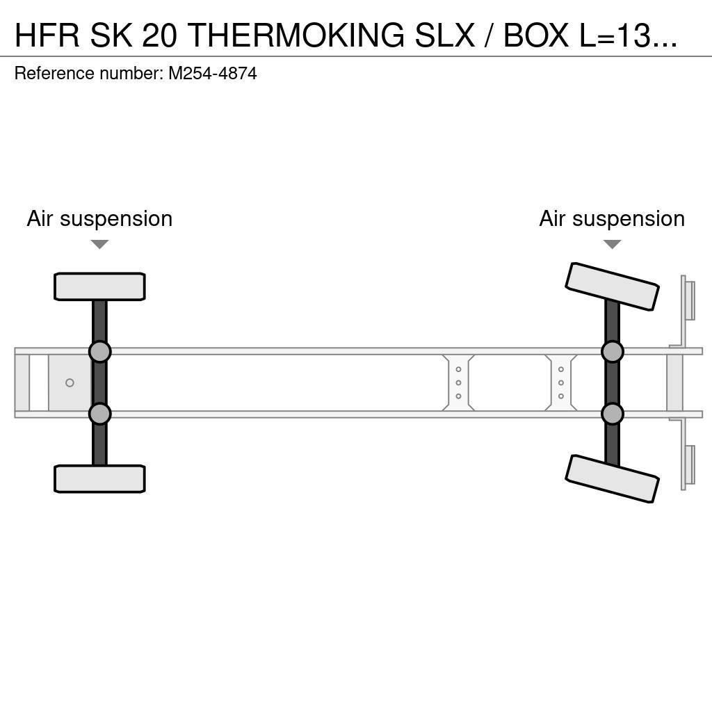 HFR SK 20 THERMOKING SLX / BOX L=13482 mm Piekabes ar temperatūras kontroli