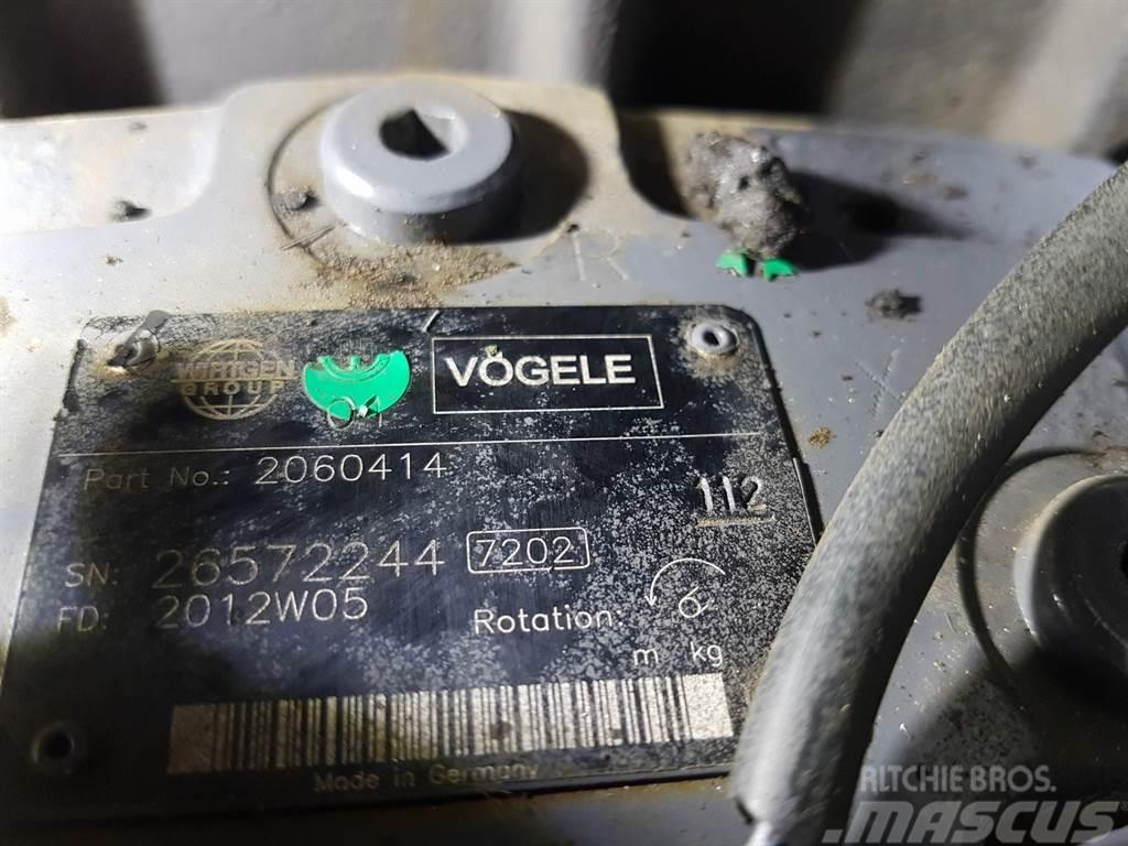 Vögele 2060414 (A10VG45+A10VG28) - Drive pump/Fahrpumpe/R Hidraulika