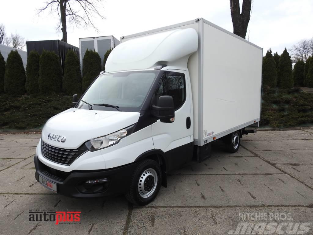 Iveco DAILY 35S14 BOX 8 PALLETS LIFT AUTOMATIC A/C Furgons