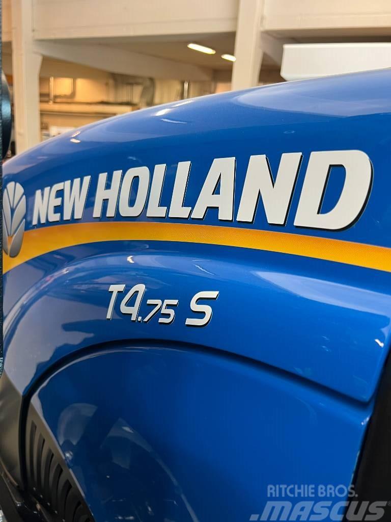 New Holland T4.75 S, Quicke X2S lastare omg.lev! Traktori