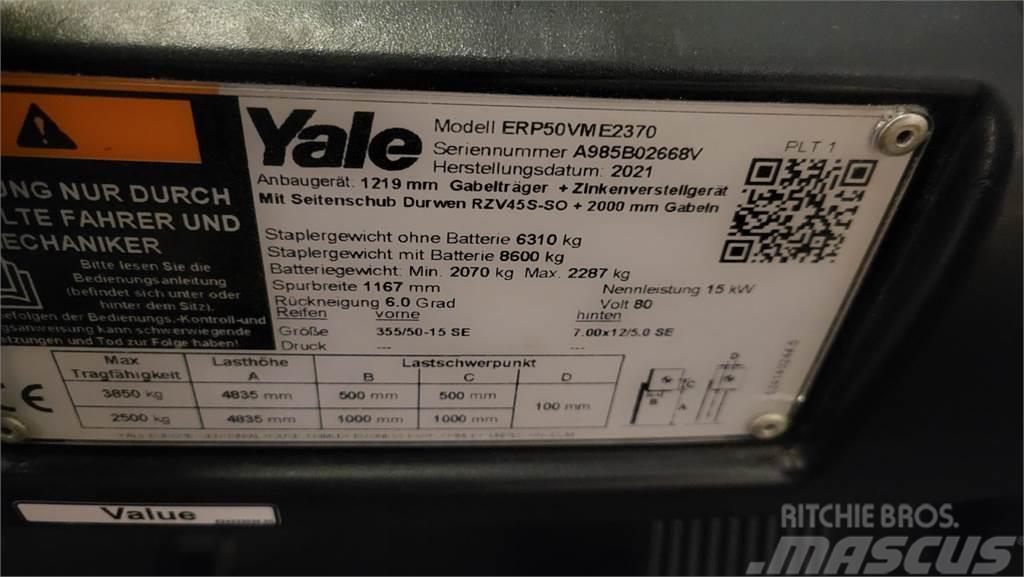 Yale ERP50VM 2021 Elektriskie iekrāvēji