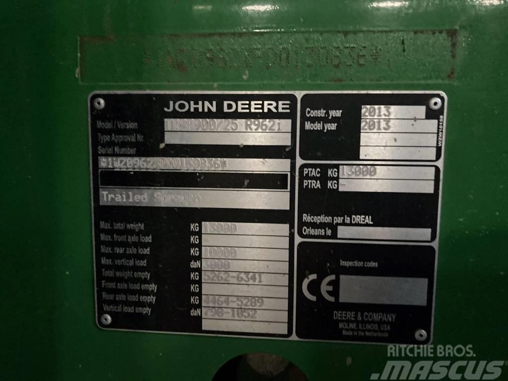 John Deere R 962 i Piekabināmie smidzinātāji(miglotāji)