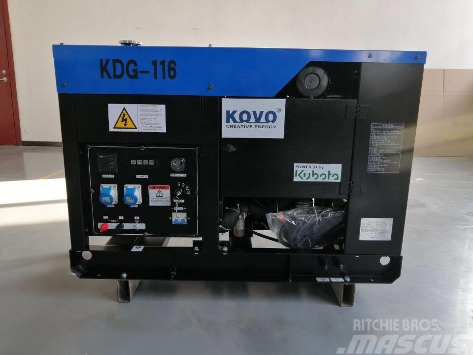 Kubota powered diesel generator J116 Dīzeļģeneratori