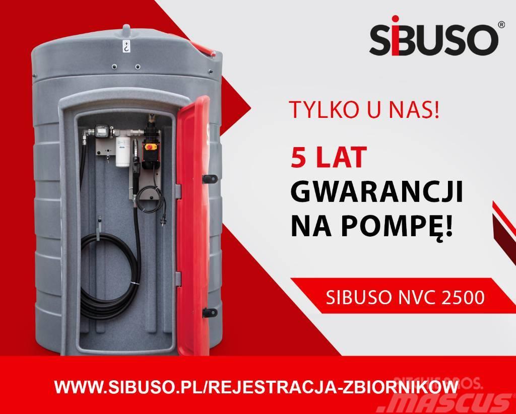 Sibuso NVC 2500L zbiornik Diesel z szafą Tvertnes