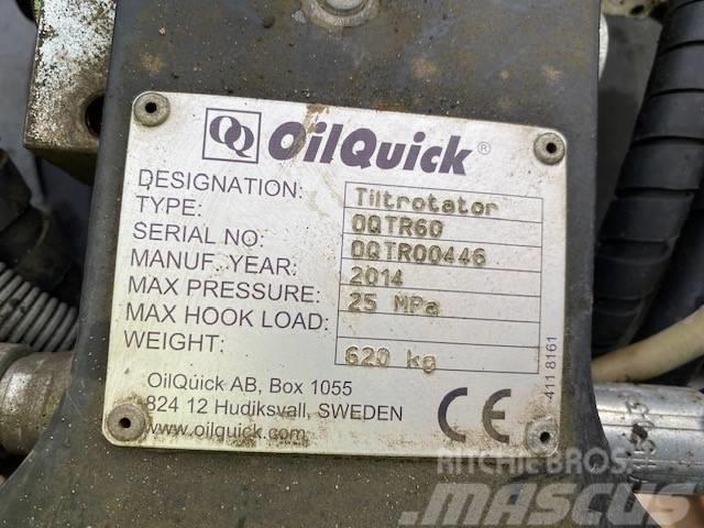 OilQuick Tiltrotator OQ TR 60 (99002525) OQ 65 Ātrie savienotāji