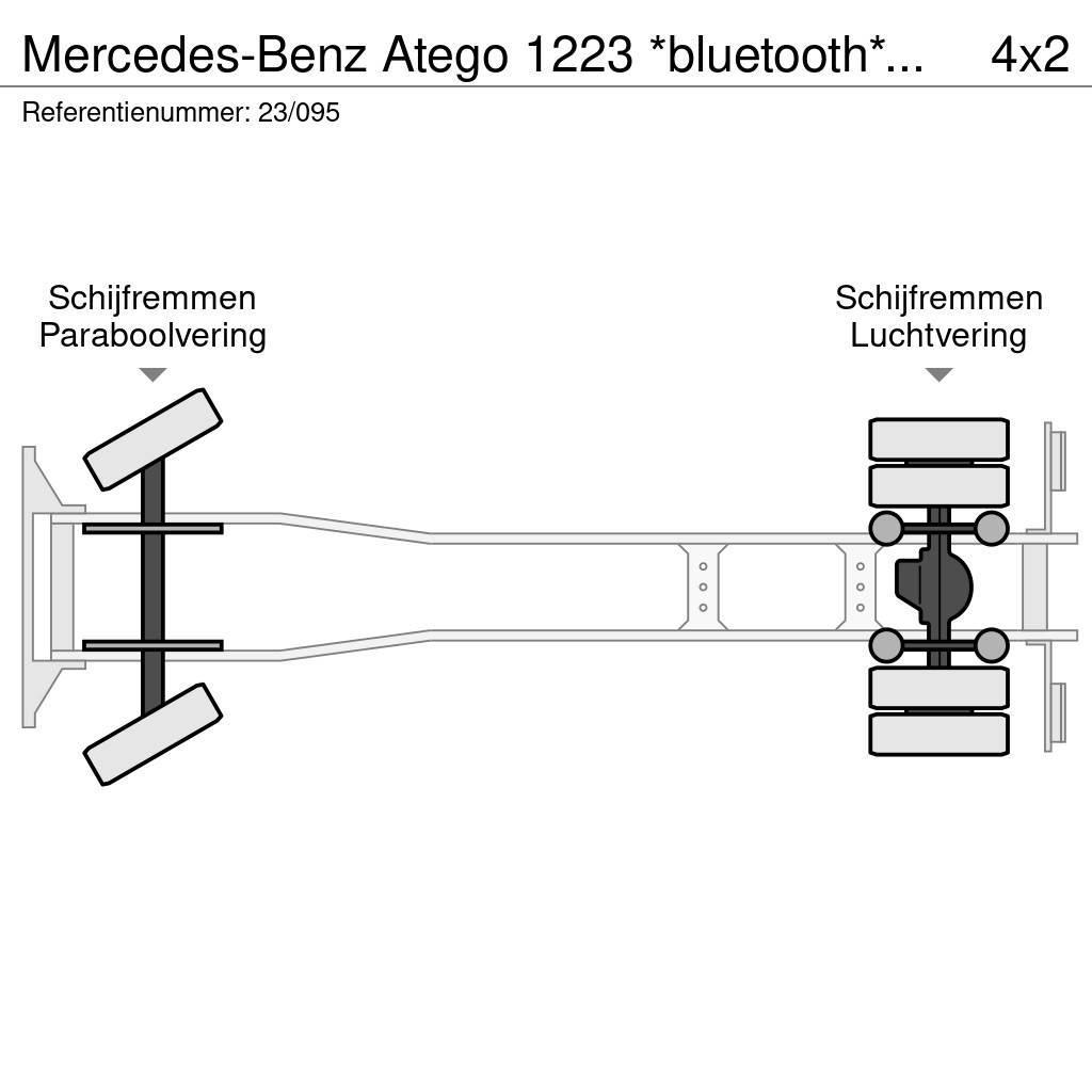 Mercedes-Benz Atego 1223 *bluetooth*Luchtvering achteras verstel Treileri ar āķi