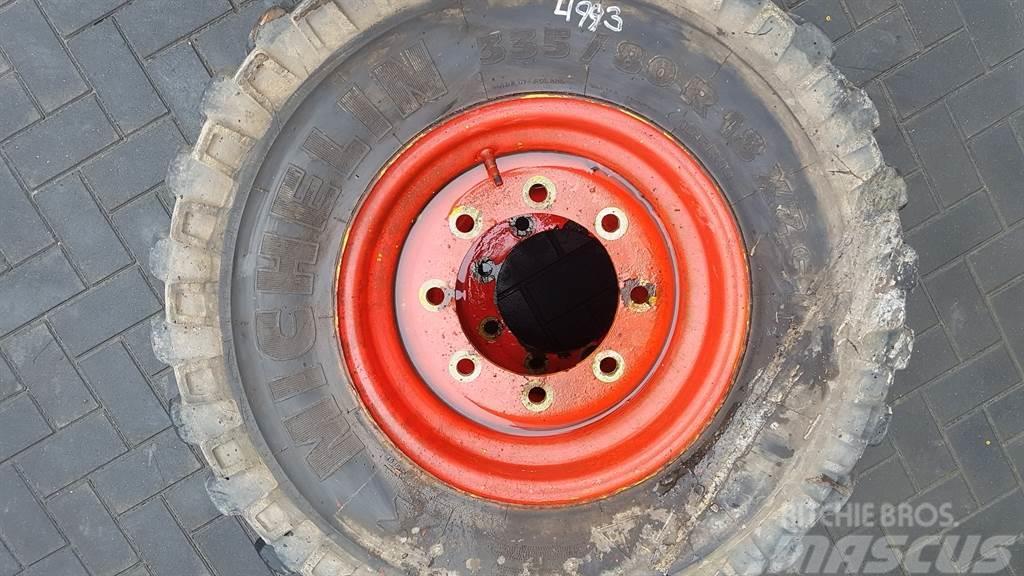 Michelin 335/80R18 (12.5R18) - Tyre/Reifen/Band Riepas, riteņi un diski