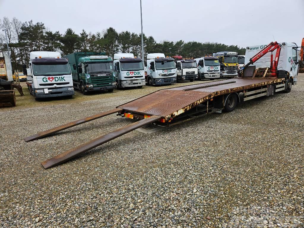 Renault 6 x Midlum 220 Machine Transport and crane (6 stk) Evakuatori