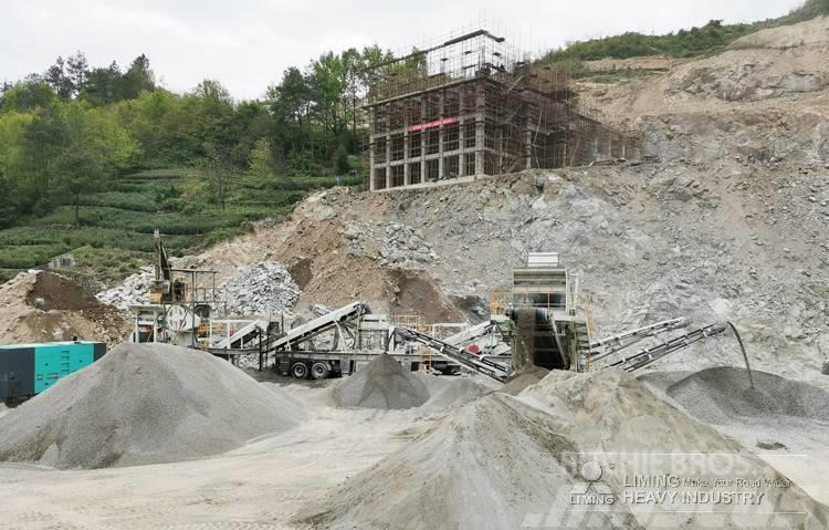 Liming PE600*900 mobile jaw crusher with diesel engine Mobilie drupinātāji