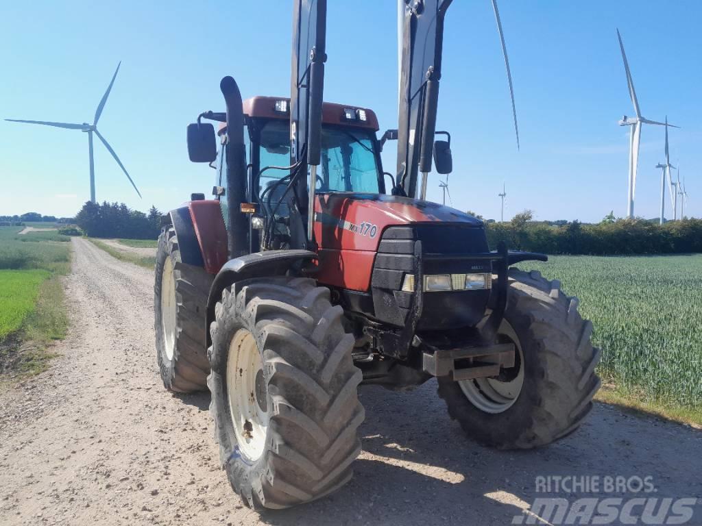 Case IH MAXXUM  MX 170 med ÅLØ Q 75 frontlæsse Traktori