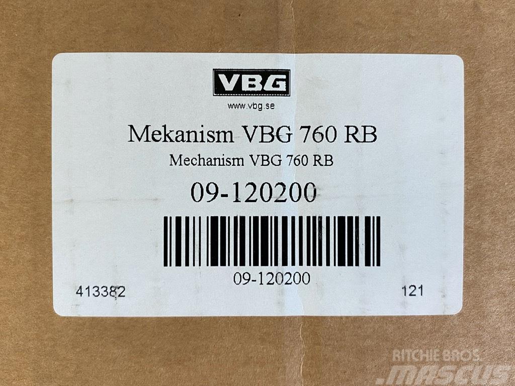VBG Mekanismi 760 57mm uusi Šasija un piekare