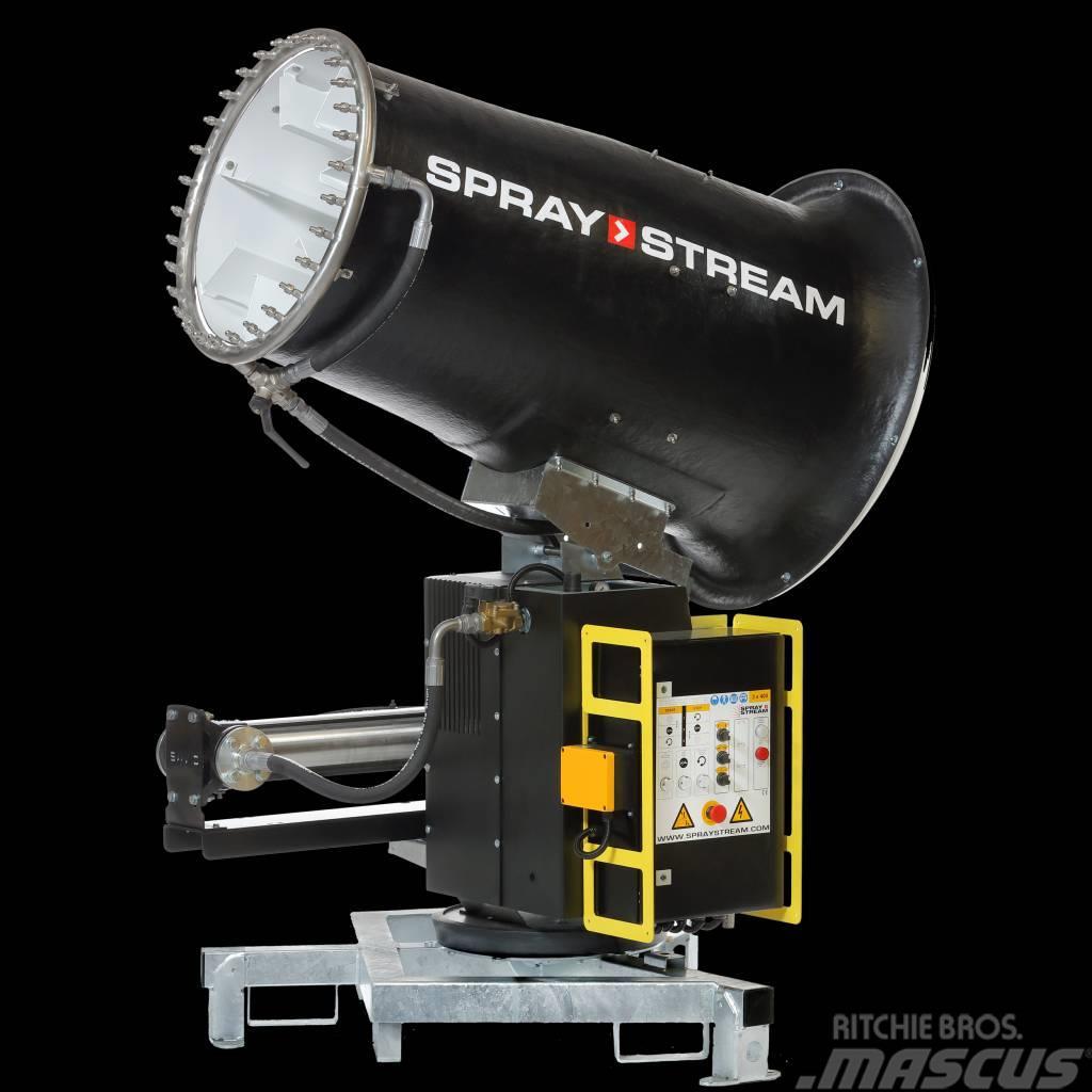 SprayStream STØV / FOG  Cannons   -         Støv/lugt-kontrol Smidzināšanas sistēmas