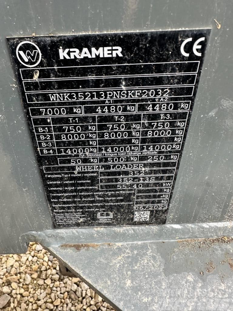 Kramer 8105 Iekrāvēji uz riteņiem