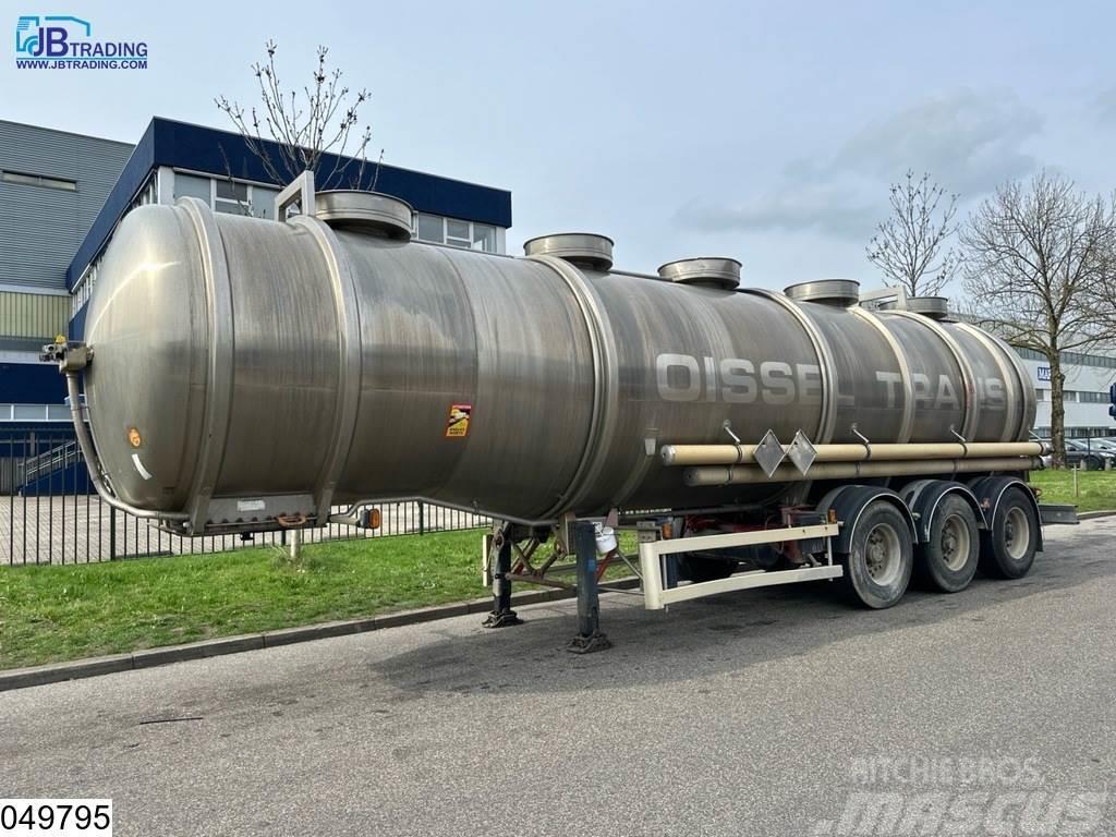 Magyar Chemie 37500 Liter RVS Tank, 1 Compartment Autocisternas