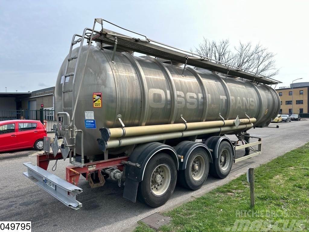 Magyar Chemie 37500 Liter RVS Tank, 1 Compartment Autocisternas