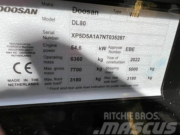 Doosan DL80-7 Iekrāvēji uz riteņiem