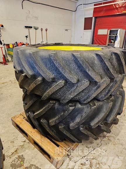 John Deere Hjul par: Michelin Multibib 650/65R42 Ukjent Gul Riepas, riteņi un diski