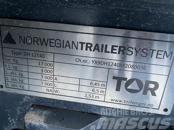  Norwegian Trailersystem 12T40 Standarta piekabes