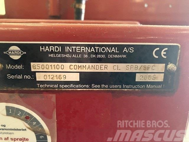 Hardi 2800 L COMMANDER 20 meter bom. HC 2500 Terminal Piekabināmie smidzinātāji(miglotāji)