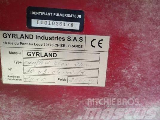  Gyrland EXXAFLOW3000 Piekabināmie smidzinātāji(miglotāji)